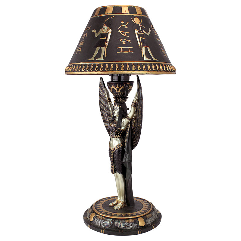 Design Toscano Egyptian Sculptural 17.5" Table Lamp & Reviews Wayfair